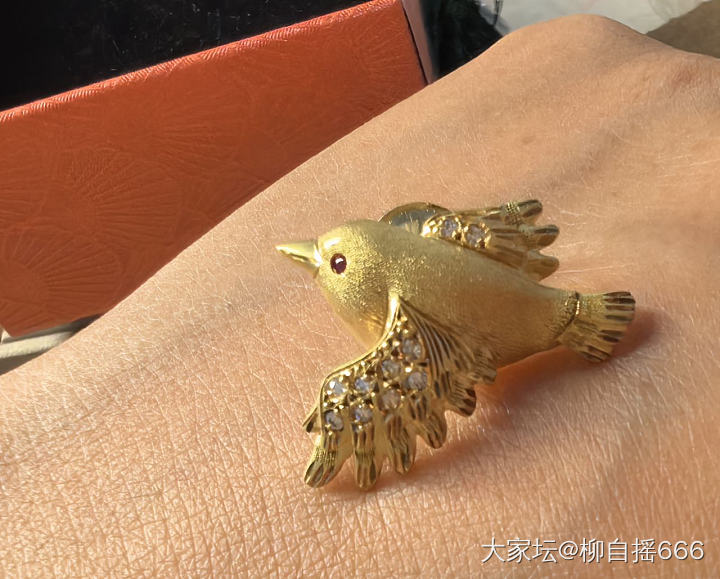 捡漏一只小肥啾❤️_镶嵌金首饰