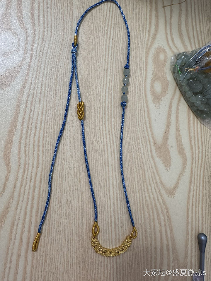 好消息：金凤璜编好绳了_首饰
