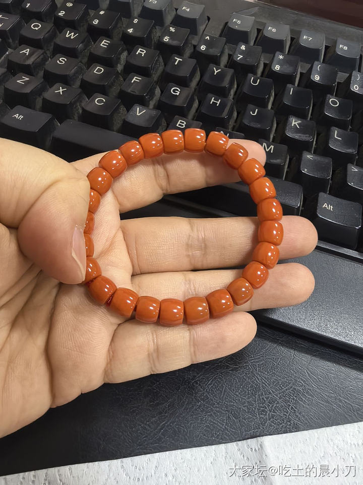 谁懂南红帮看看这个串怎么样_珠串南红