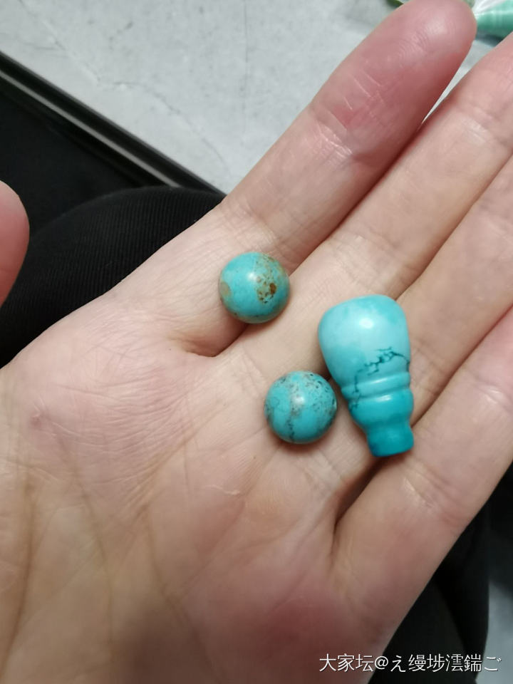绿松和菱镁矿到底怎么区别？_松石