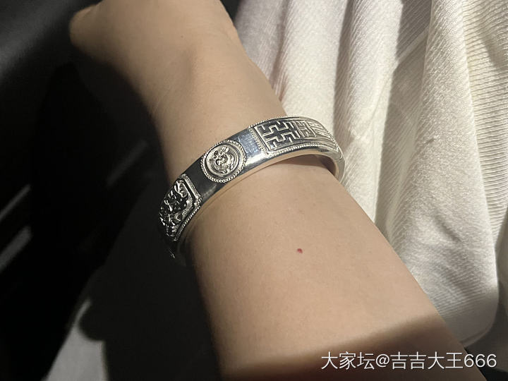 福禄寿喜镯（复刻版）_银