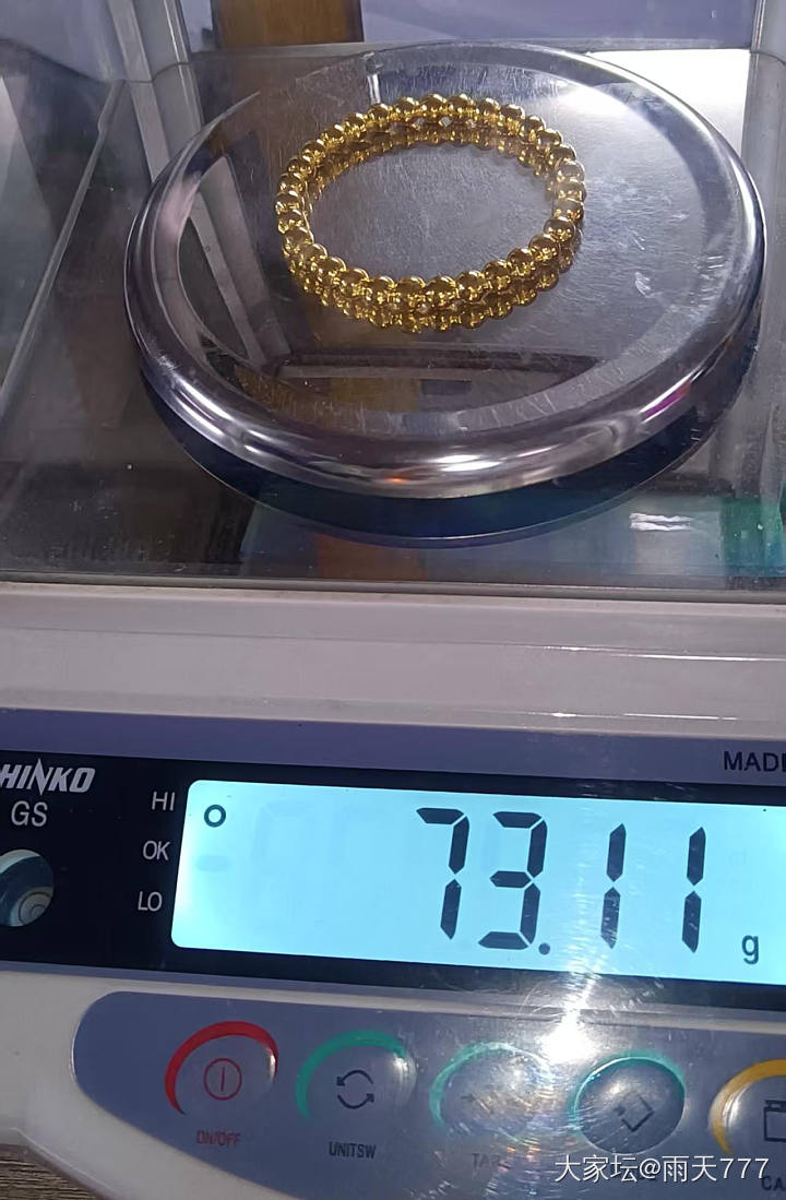 全新泡泡珠手镯51圈口_金