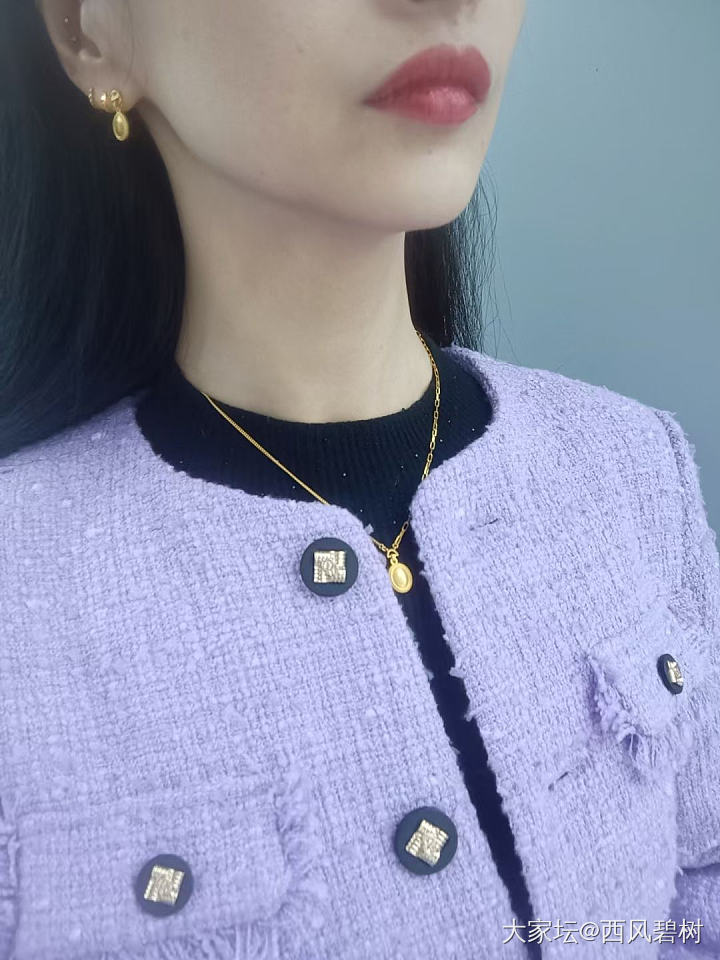 周大福流金岁月小宝石戒指_金
