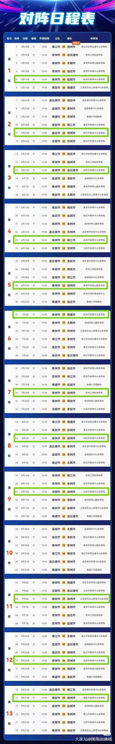 苏超联赛从5月打到9月？小半年都在踢？_运动