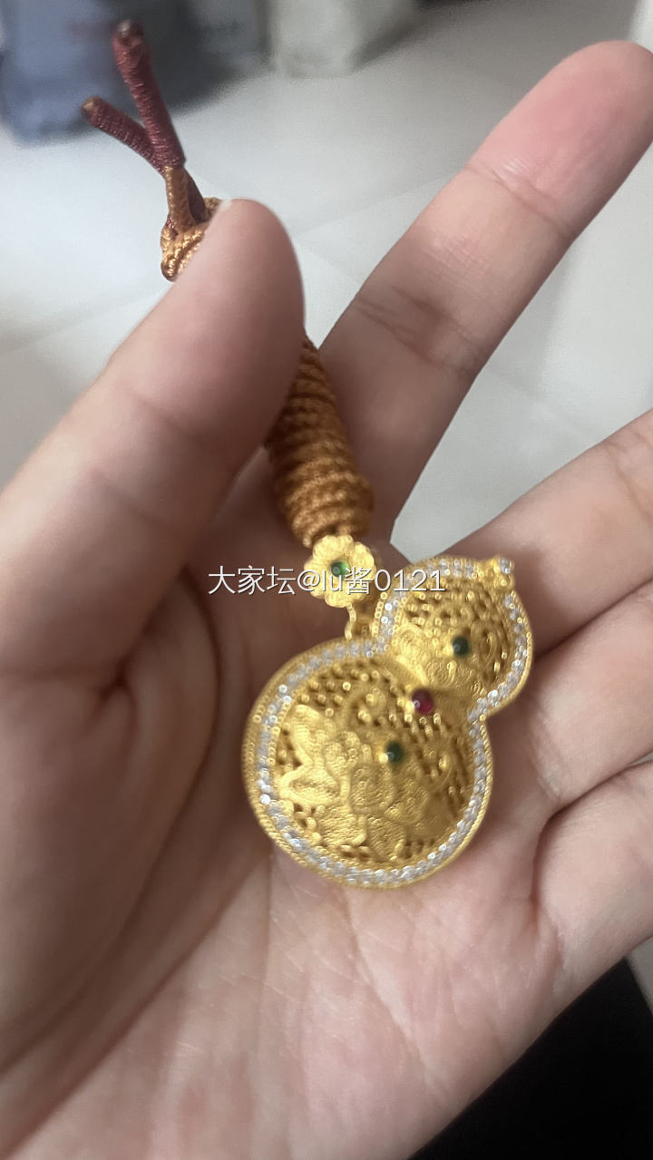 老庙葫芦吊坠_金