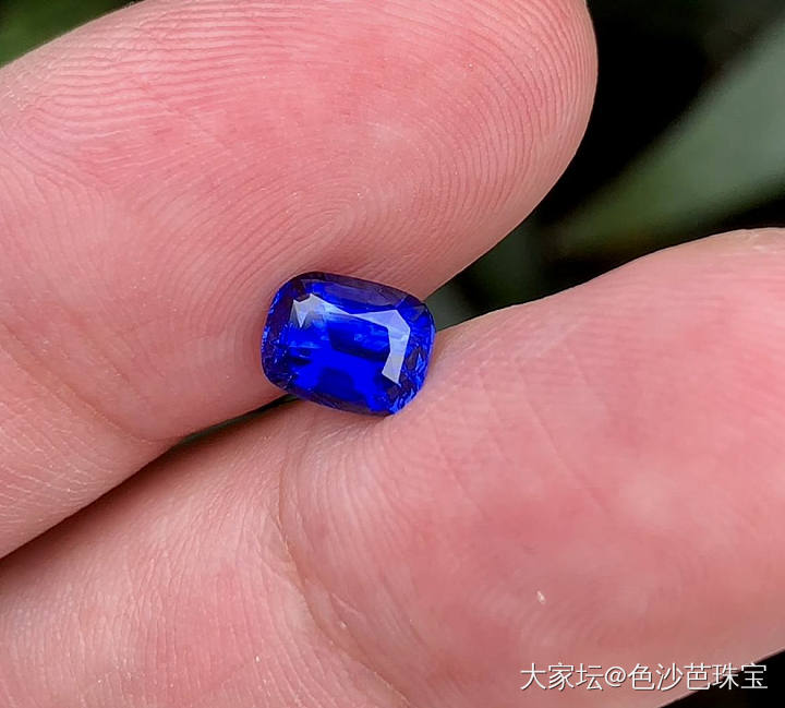 1.63克拉色标级全净体皇家蓝蓝宝石_名贵宝石