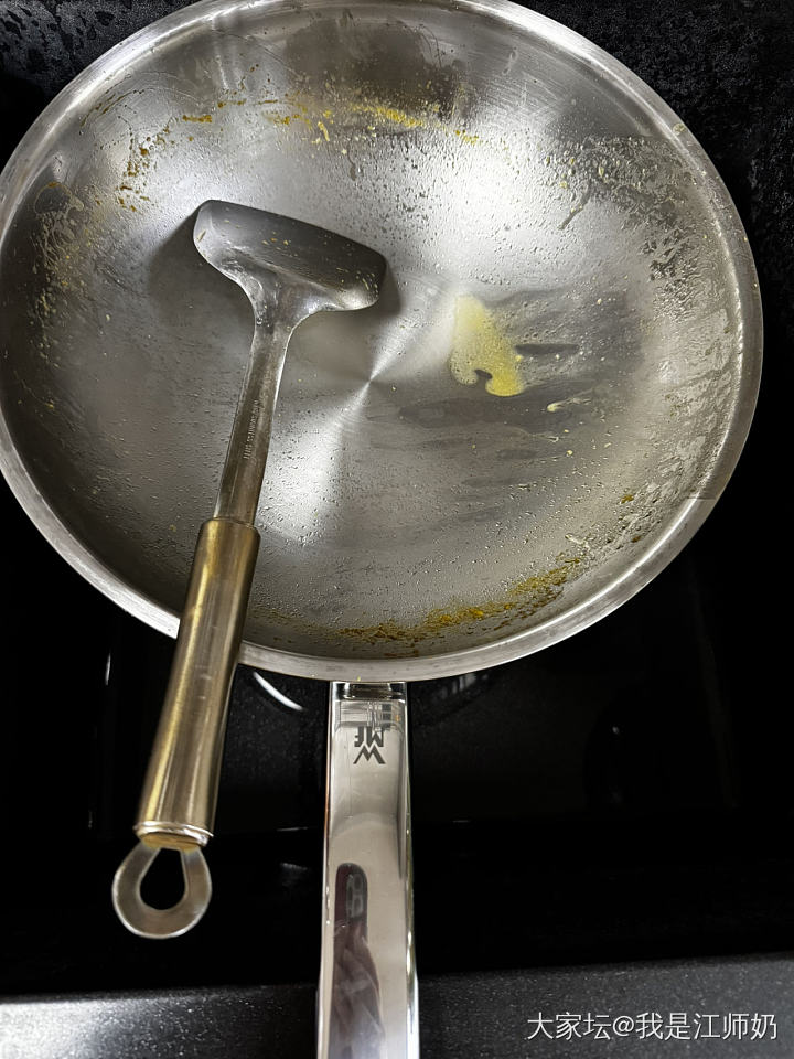 第一次用不锈钢炒锅，开锅菜烧了一个酸汤羊肉。_美食