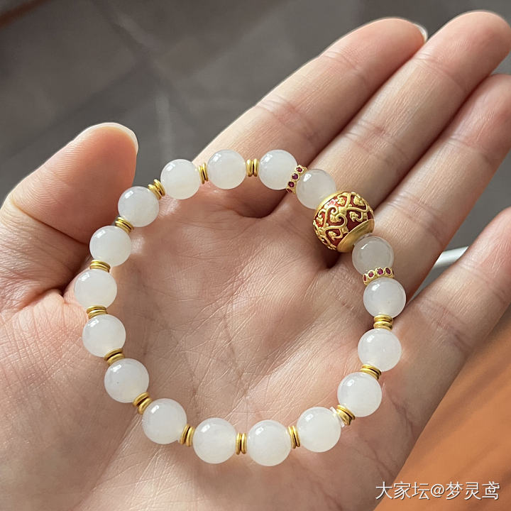 想看看大家羊毛珠都如何搭配的_搭配金