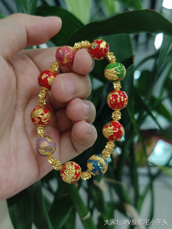 我爱烧蓝_珠串金
