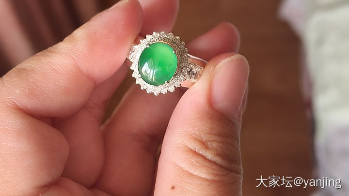 天然缅甸A货翡翠珠链蛋面_翡翠