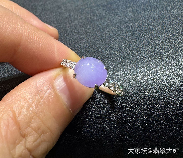 紫罗兰小排戒_翡翠