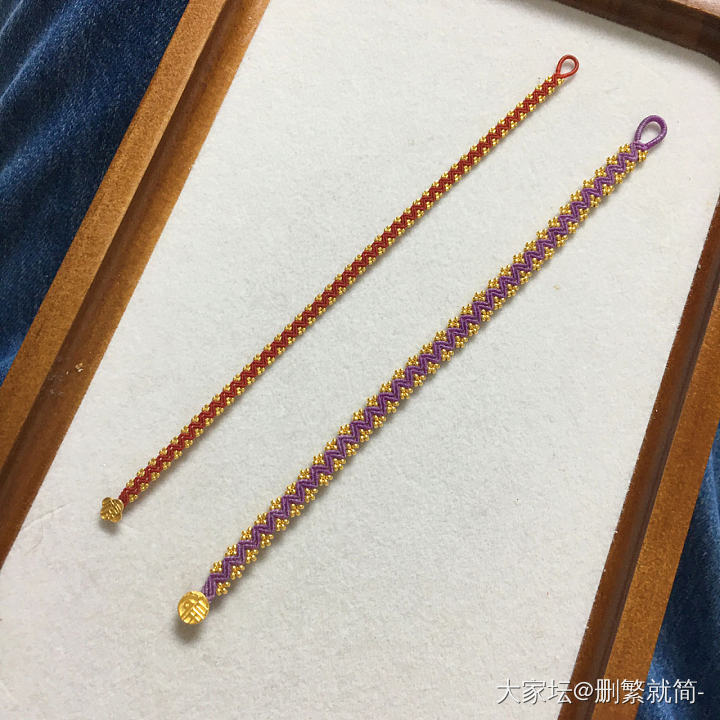 成本出一条18k金芝麻珠手绳（14手围通体18k金，手工赠送）_金