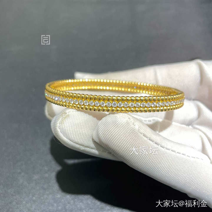 莫桑石滚边珠贵妃镯 拼团20250618期（6月19日下午三点截团）_金