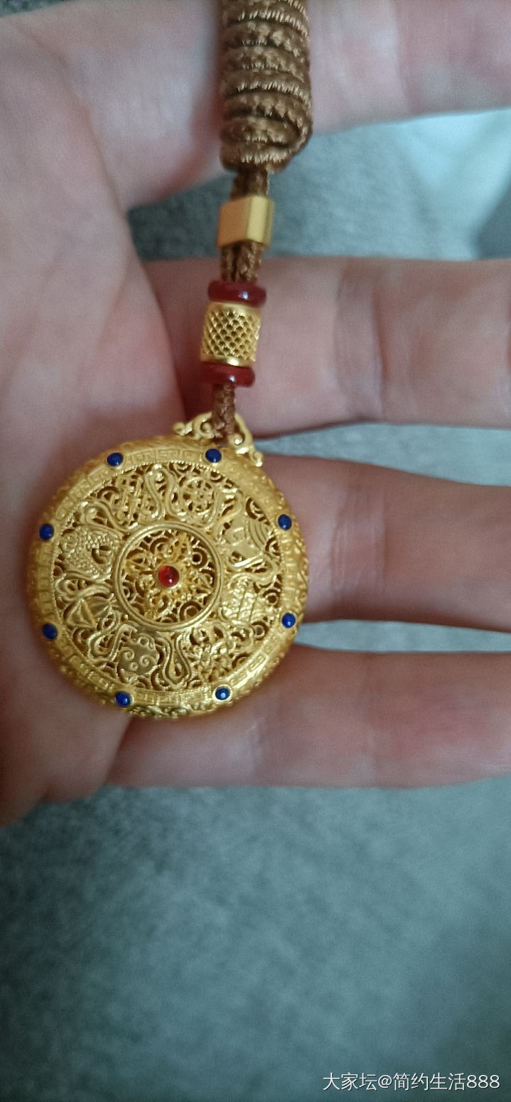 校长家的真言八宝罗盘_金