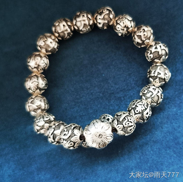 全新足银手串，新增校长家银币_银