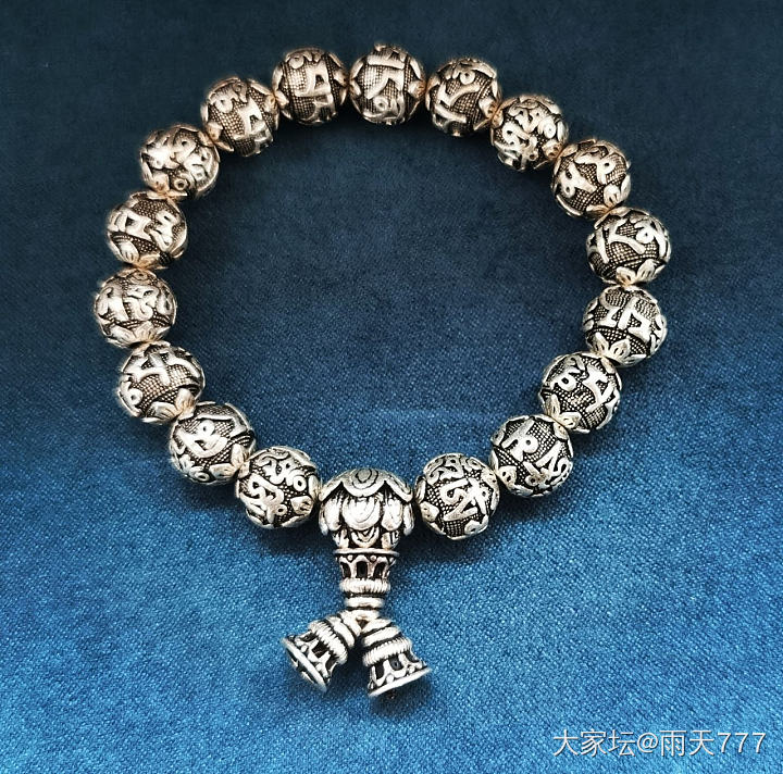 全新足银手串，新增校长家银币_银