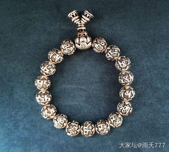 全新足银手串，新增校长家银币_银