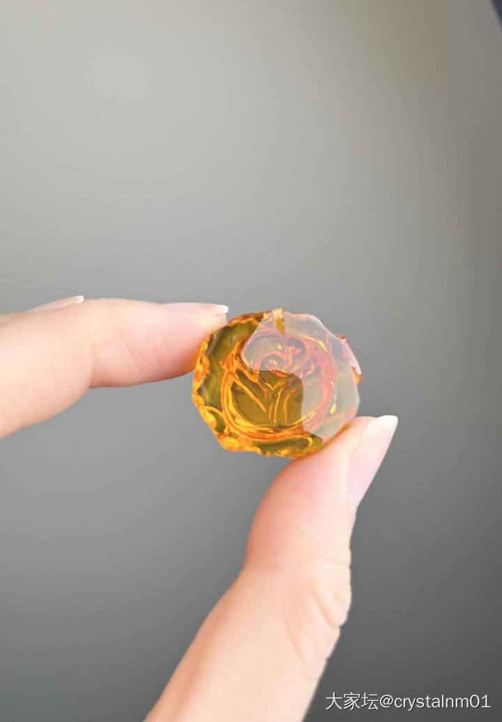 出几朵国色天香蜜蜡牡丹 玫瑰_琥珀蜜蜡