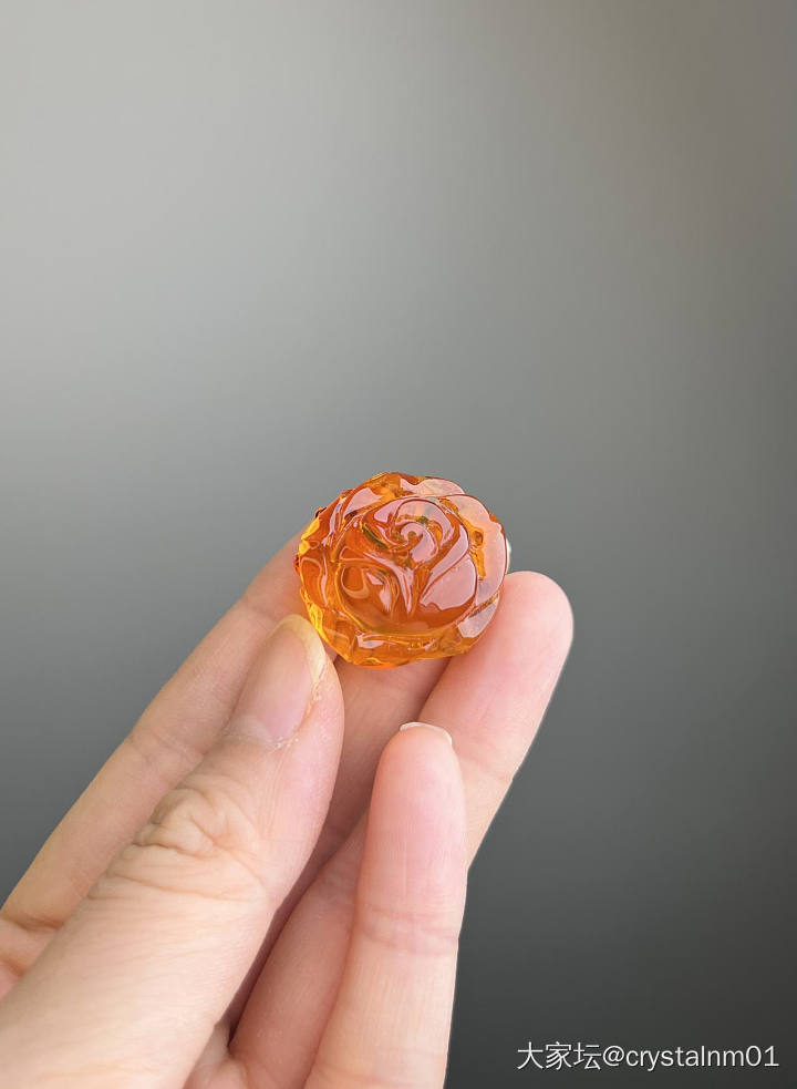 出几朵国色天香蜜蜡牡丹 玫瑰_琥珀蜜蜡