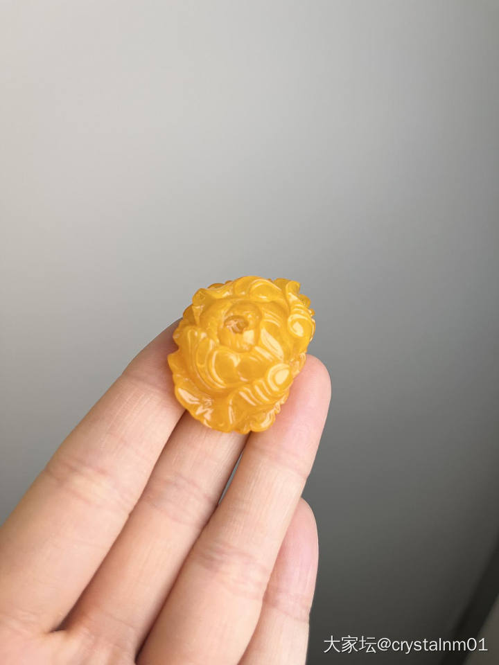 出几朵国色天香蜜蜡牡丹 玫瑰_琥珀蜜蜡