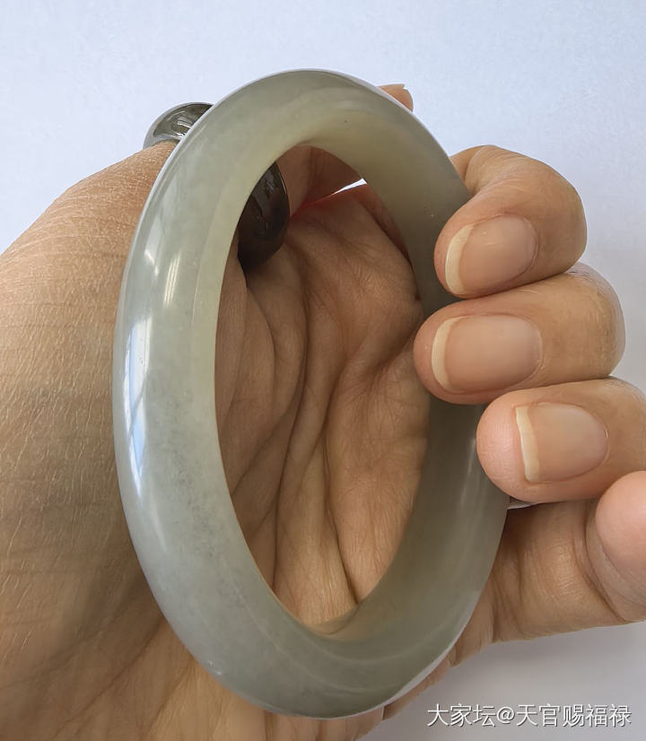 和田玉青白手镯_和田玉