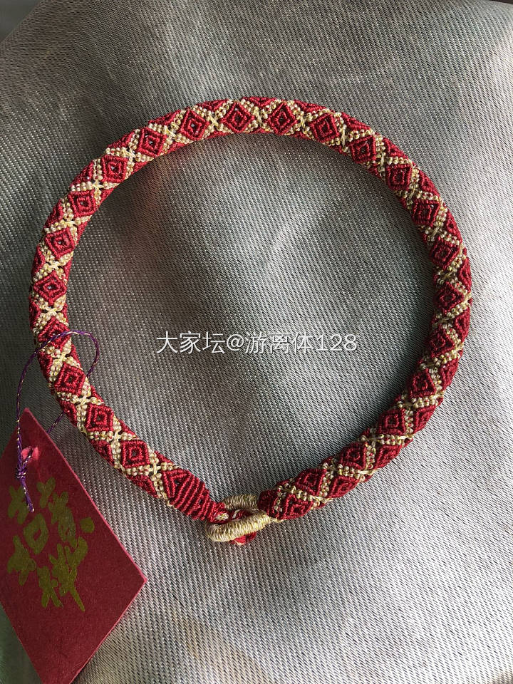 立体回纹手绳（蜡线版）持续更新_品味