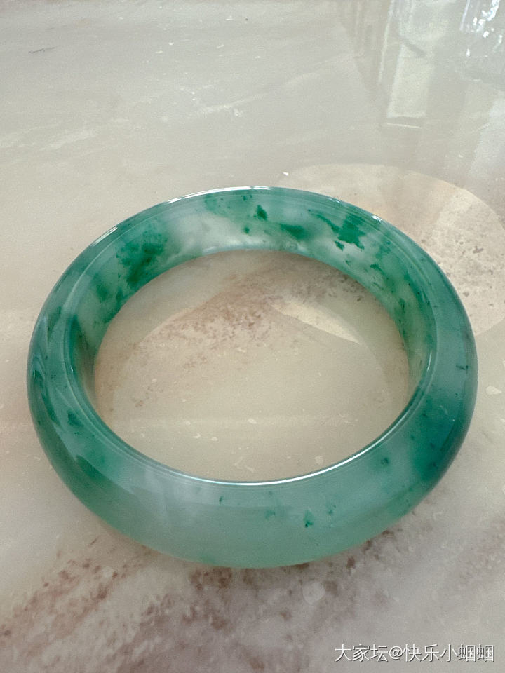 （闲置）百位数出非洲翠大圈口手镯_玉石