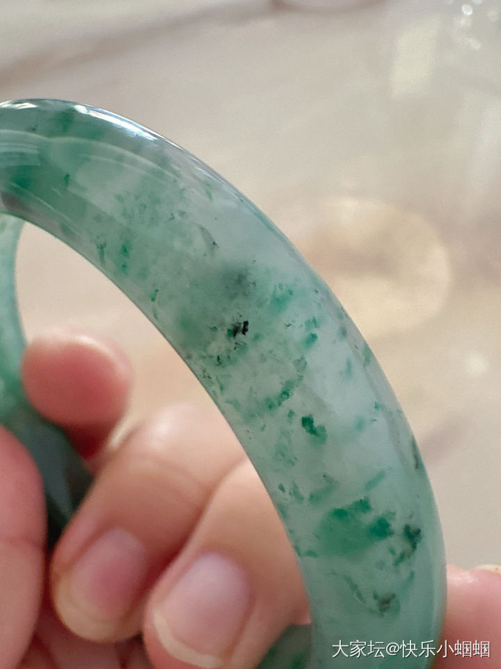 （闲置）百位数出非洲翠大圈口手镯_玉石