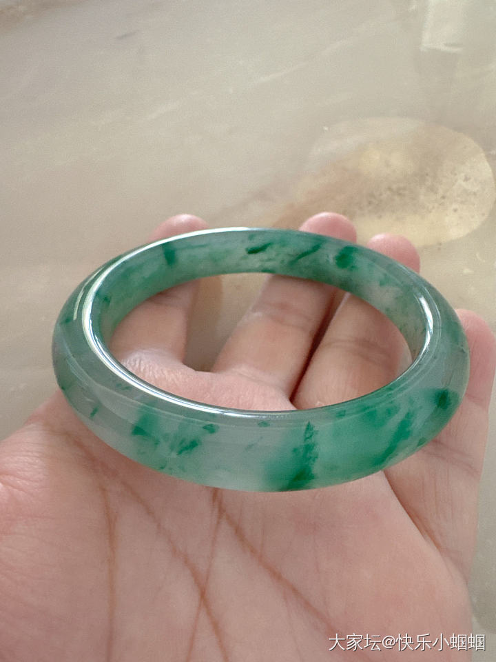 （闲置）百位数出非洲翠大圈口手镯_玉石