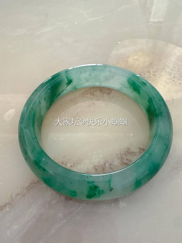 （闲置）百位数出非洲翠大圈口手镯_玉石