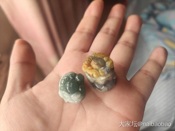 天然缅甸A货翡翠小雕件_翡翠