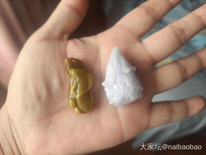 天然缅甸A货翡翠小雕件_翡翠