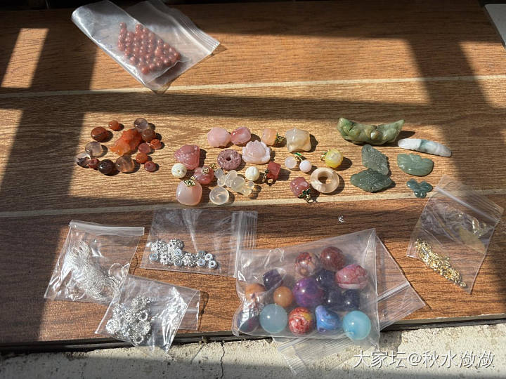 打包出入门级别的水晶、和田、南红、月光等_首饰