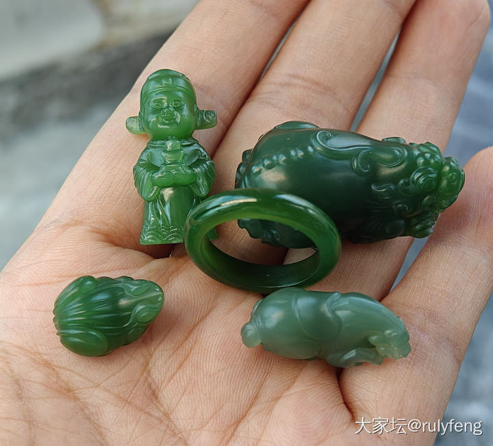 11月大降价啦！碧玉闲置小专场(闲鱼rulyfeng)_和田玉