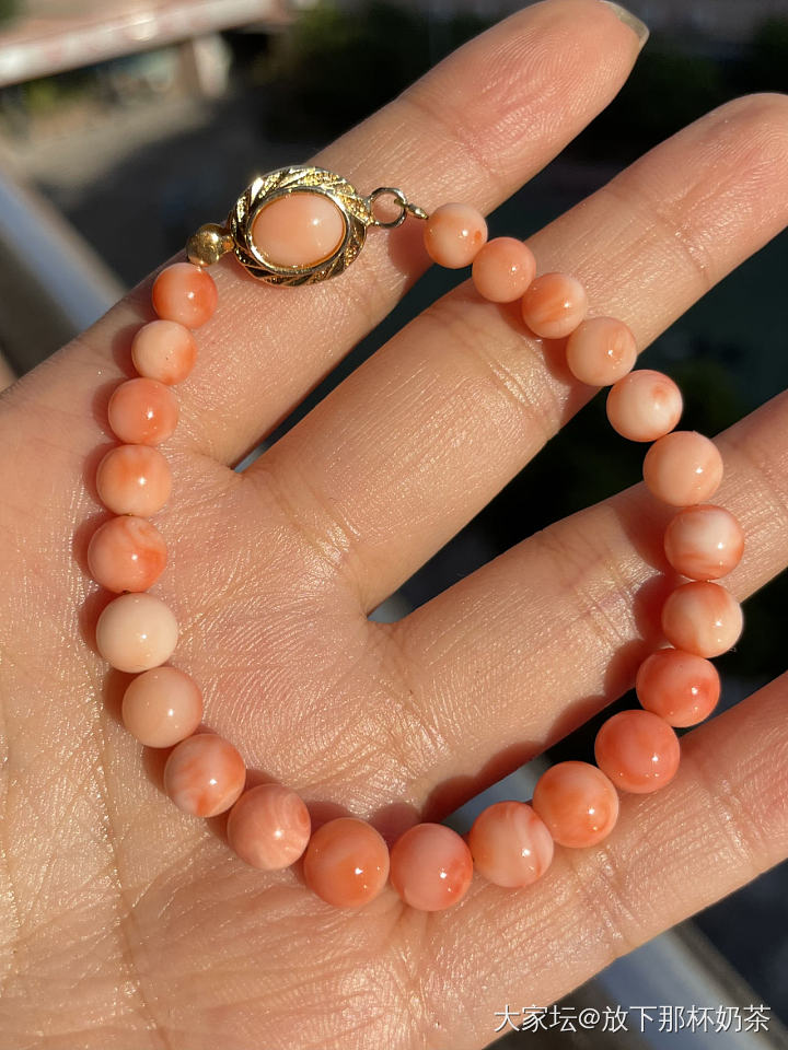 周末更新 血亏清理小百手链 都对半出珊瑚珍珠绿松蜜蜡小精品_有机宝石