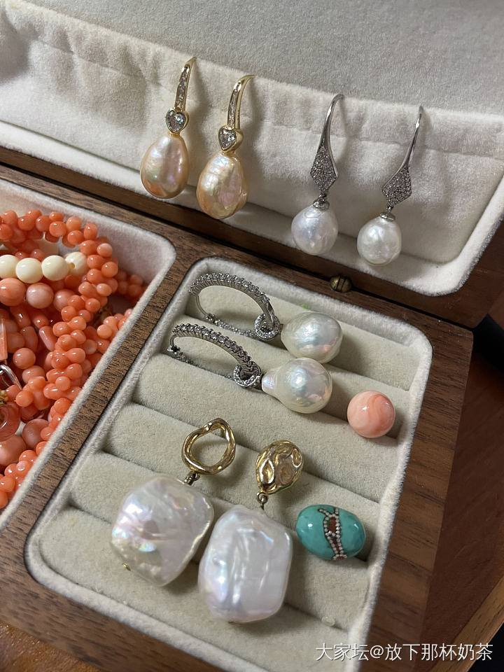 周末更新 血亏清理小百手链 都对半出珊瑚珍珠绿松蜜蜡小精品_有机宝石