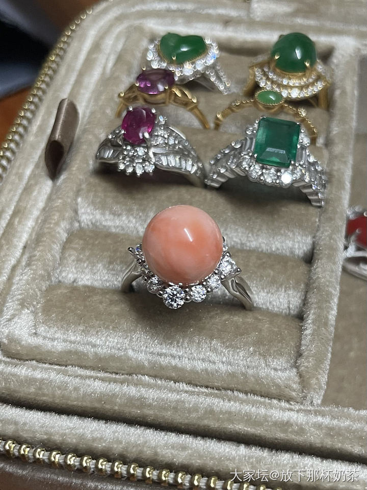 周末更新 血亏清理小百手链 都对半出珊瑚珍珠绿松蜜蜡小精品_有机宝石