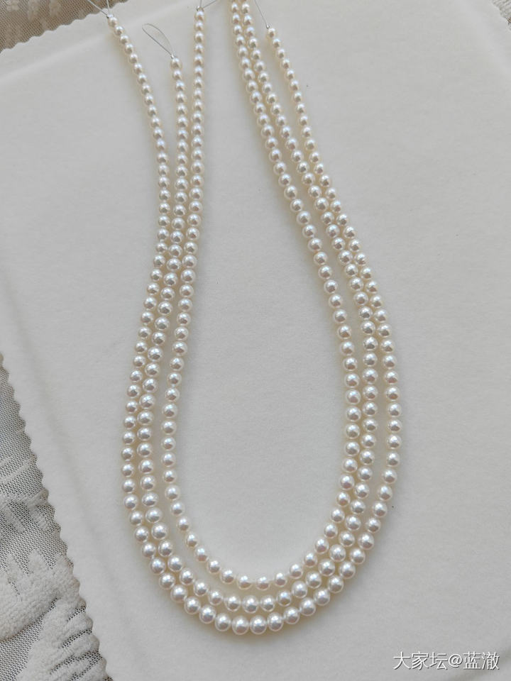 各种镶嵌珍珠首饰，都是银镶_有机宝石