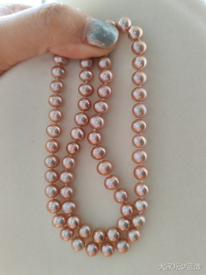 各种镶嵌珍珠首饰，都是银镶_有机宝石