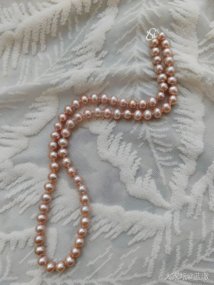 各种镶嵌珍珠首饰，都是银镶_有机宝石