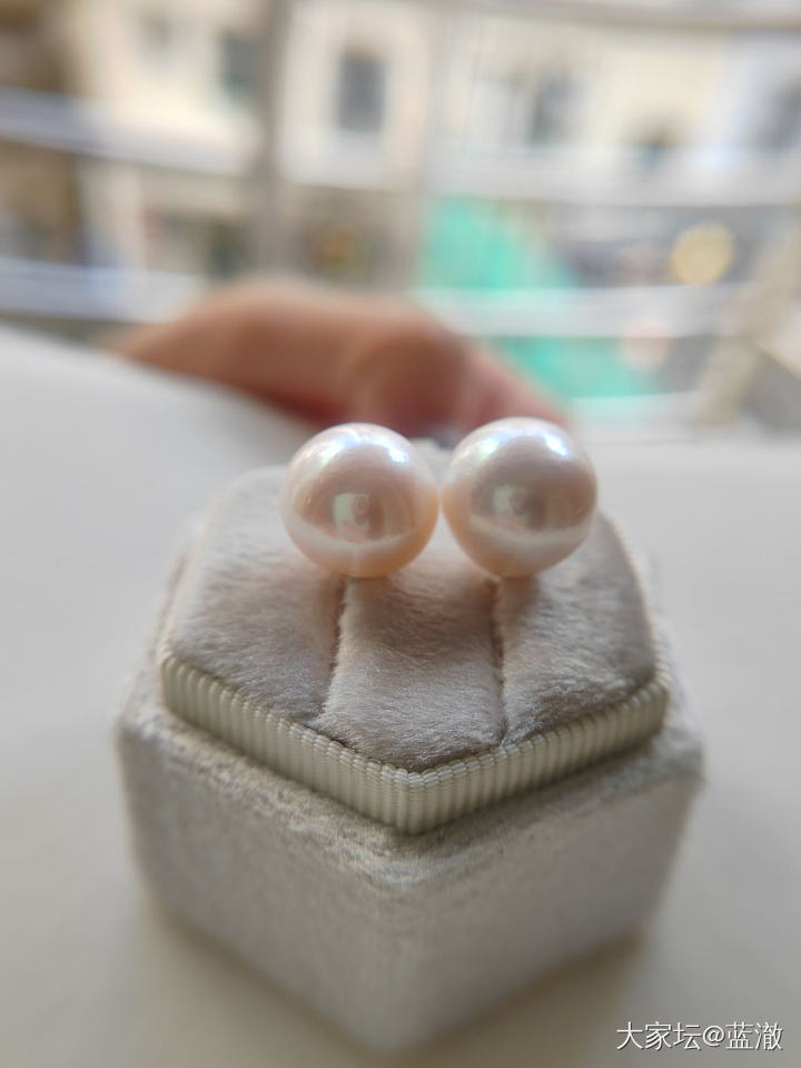 各种镶嵌珍珠首饰，都是银镶_有机宝石