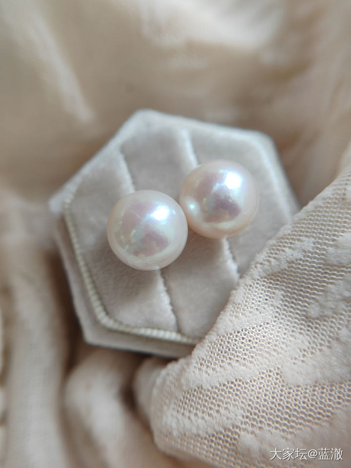 各种镶嵌珍珠首饰，都是银镶_有机宝石