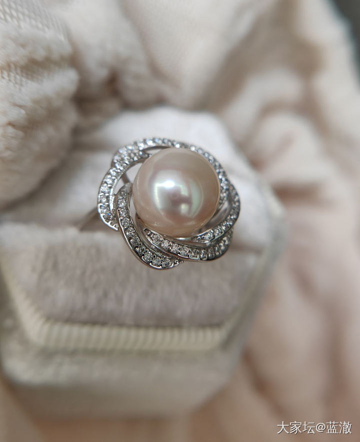 各种镶嵌珍珠首饰，都是银镶_有机宝石