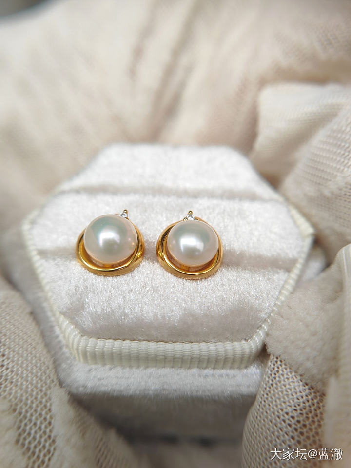 各种镶嵌珍珠首饰，都是银镶_有机宝石