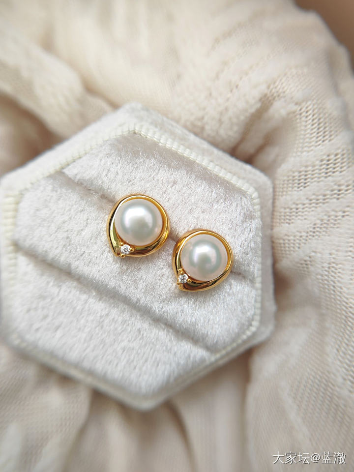 各种镶嵌珍珠首饰，都是银镶_有机宝石