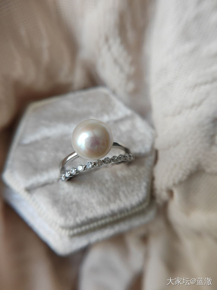 各种镶嵌珍珠首饰，都是银镶_有机宝石