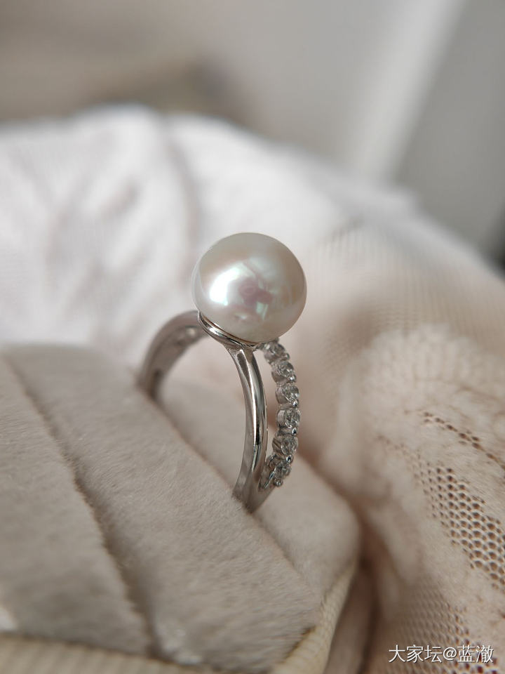 各种镶嵌珍珠首饰，都是银镶_有机宝石