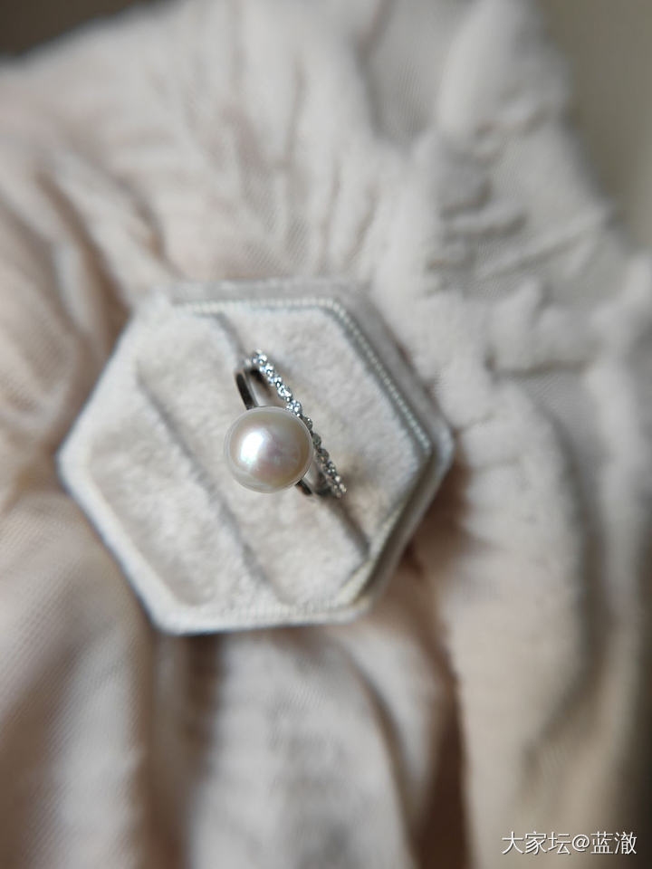 各种镶嵌珍珠首饰，都是银镶_有机宝石