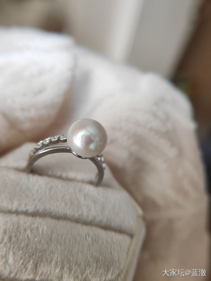 各种镶嵌珍珠首饰，都是银镶_有机宝石