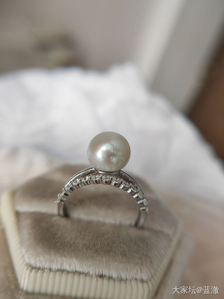 各种镶嵌珍珠首饰，都是银镶_有机宝石